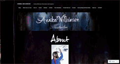 Desktop Screenshot of annikawilkinson.com